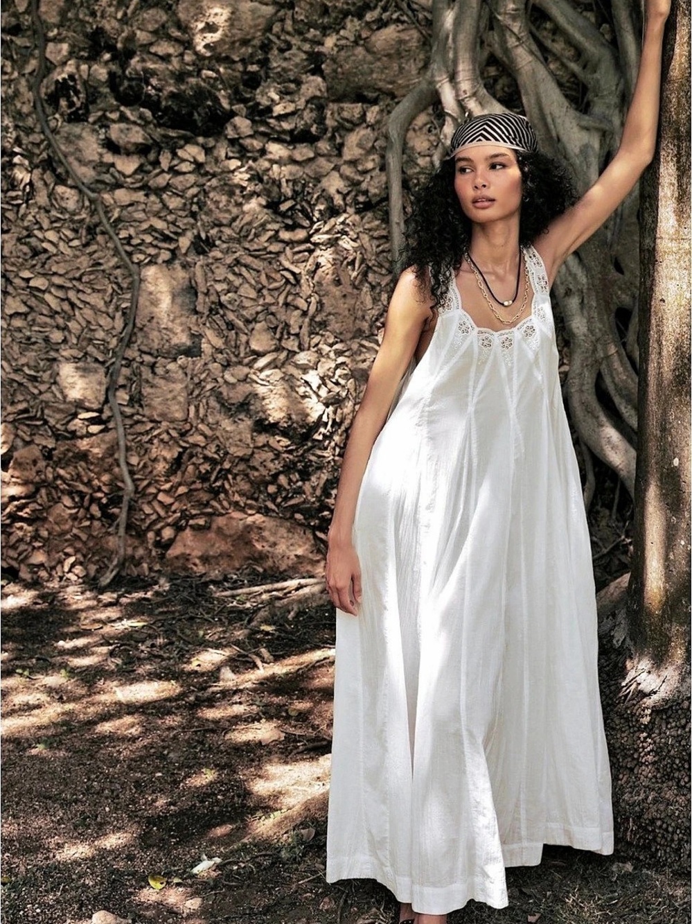 White Maxi Dress Like New